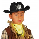Sombrero Negro Sheriff Infantil